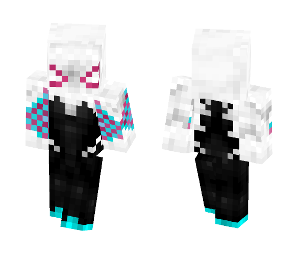 SpiderGwen(GwenStasy) - Female Minecraft Skins - image 1