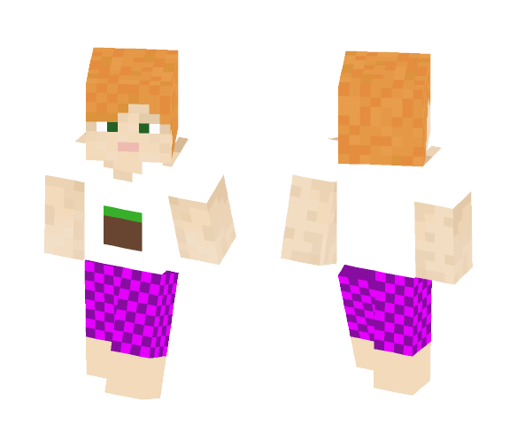 Alex in pj's - Female Minecraft Skins - image 1