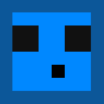 Blue Shaded Hoodie Slime Skin - Male Minecraft Skins - image 3