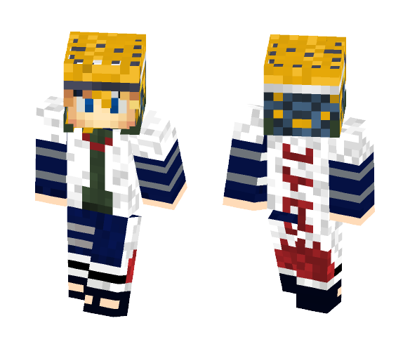 Minato GoldxB - Male Minecraft Skins - image 1