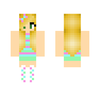 Cute Sporty Girl #4 - Cute Girls Minecraft Skins - image 2