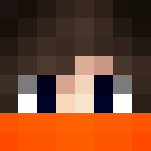 Orange Hoodie - Male Minecraft Skins - image 3