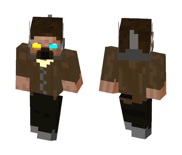 Jacket Guy Tech - Male Minecraft Skins - image 1