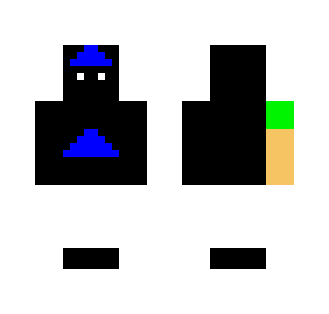 Blue Triangle - Male Minecraft Skins - image 2