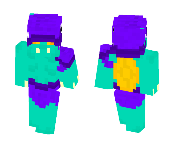 Sentinel of the Deep Blue - Male Minecraft Skins - image 1