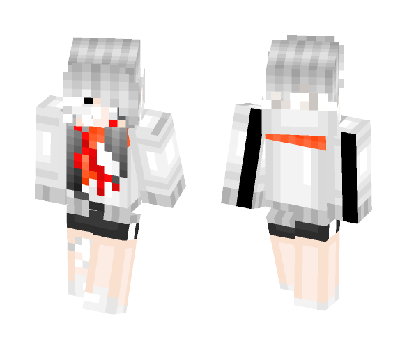 AfterTale Girl Human Sans - Girl Minecraft Skins - image 1