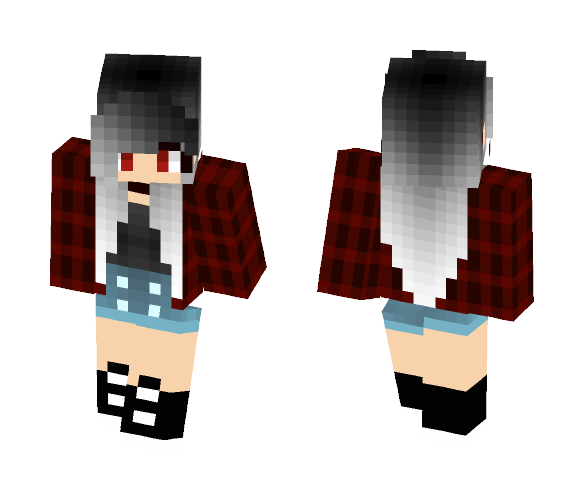 Vampire Girl - Girl Minecraft Skins - image 1