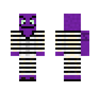Prisoner purple - Male Minecraft Skins - image 2