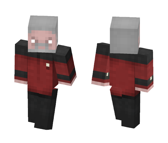 Admiral Riker / ST TNG - Male Minecraft Skins - image 1