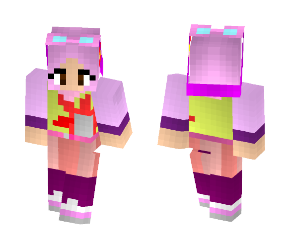 Yaya (from BoBoiBoy) - Female Minecraft Skins - image 1