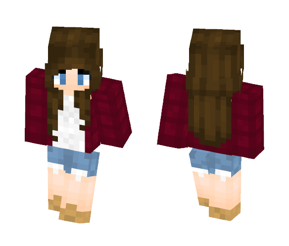 Fall Or Summer Outfit? | Cassyyy - Female Minecraft Skins - image 1