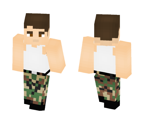 Army Survivor Guy - Male Minecraft Skins - image 1