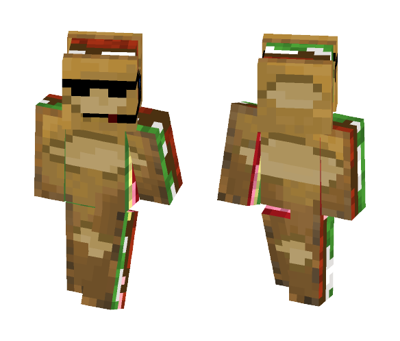 Spanish baguette's skin - Other Minecraft Skins - image 1