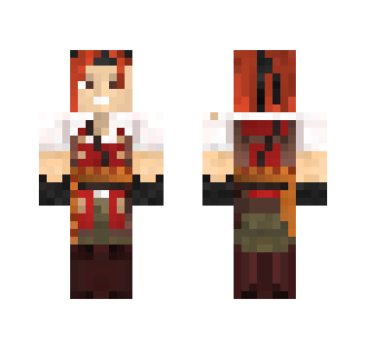Red Corsair - Female Minecraft Skins - image 2
