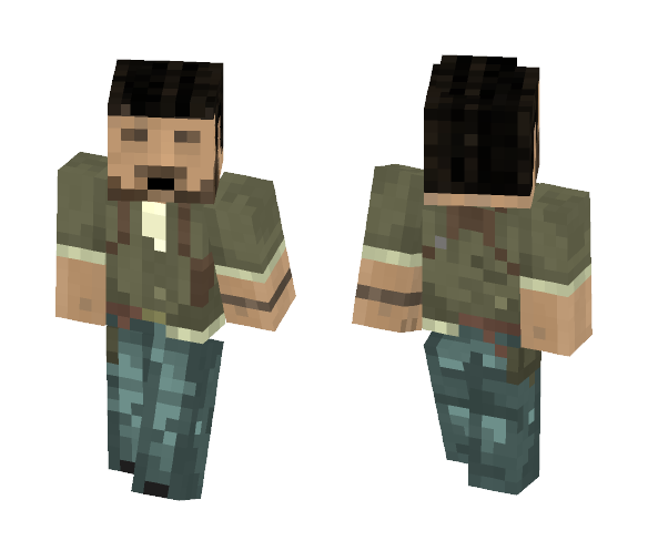 Drakeface Nathan Drake Uncharted - Male Minecraft Skins - image 1