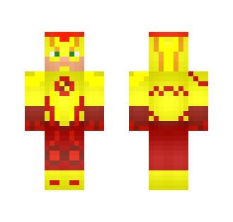 Kid Flash CW - Comics Minecraft Skins - image 2