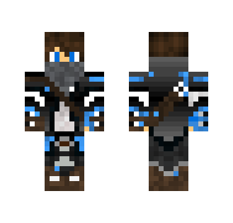 Blue_PvP_Skin - Male Minecraft Skins - image 2