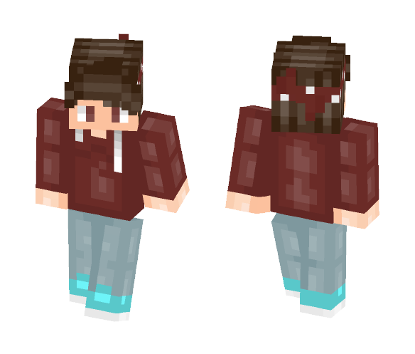 Cute red bandanna boy - Boy Minecraft Skins - image 1