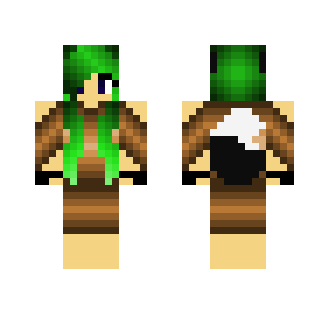Forest Wolf-girl - Female Minecraft Skins - image 2
