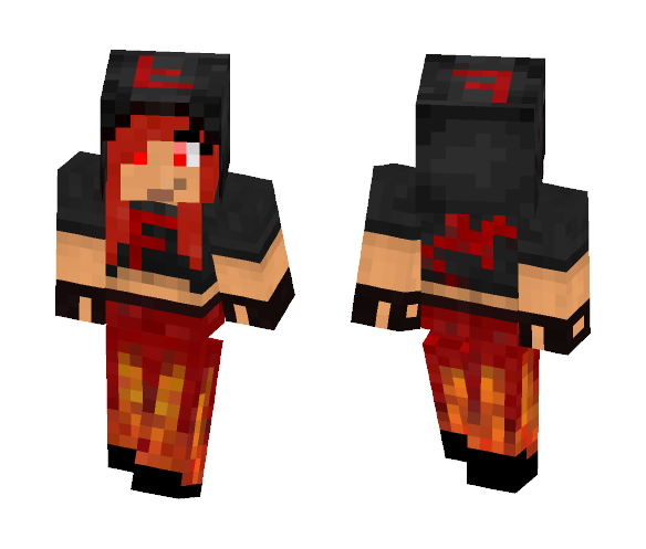 FireHeart - Female Minecraft Skins - image 1