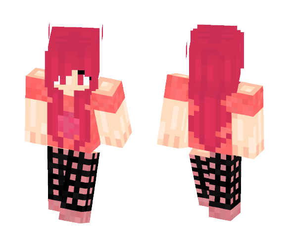 Raspberry Sleepover - Female Minecraft Skins - image 1
