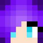Purple high scool Girl - Girl Minecraft Skins - image 3