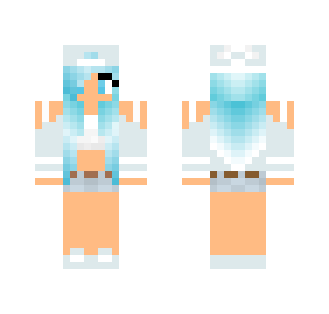 Cute Snow Lady - Female Minecraft Skins - image 2