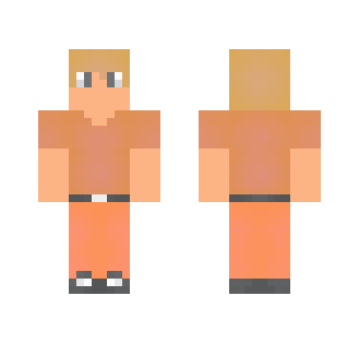 He Likes Orange =P - Male Minecraft Skins - image 2