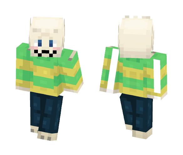 UNDERTALE: Asriel Dreemurr - Male Minecraft Skins - image 1