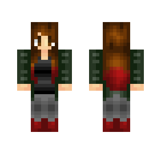 βΙμε Casual Girl ⌈2⌋ - Girl Minecraft Skins - image 2
