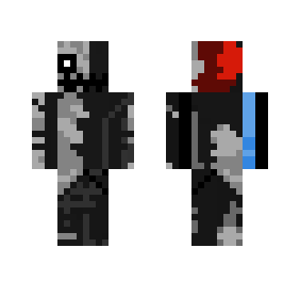Undyne with armour Undertale - Female Minecraft Skins - image 2