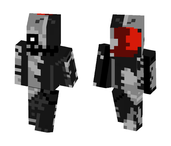 Undyne with armour Undertale - Female Minecraft Skins - image 1