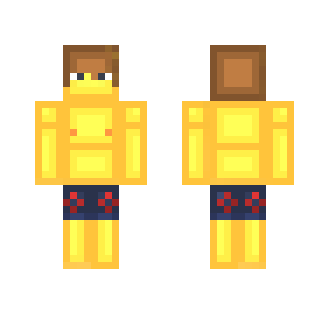 Swim Suit Kid (Blocky) - Male Minecraft Skins - image 2