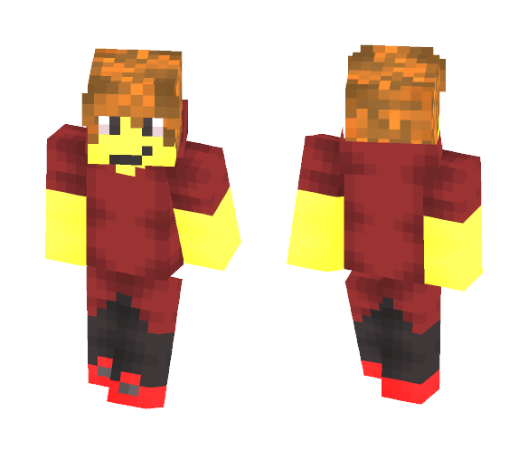 He Is Glowing - Male Minecraft Skins - image 1