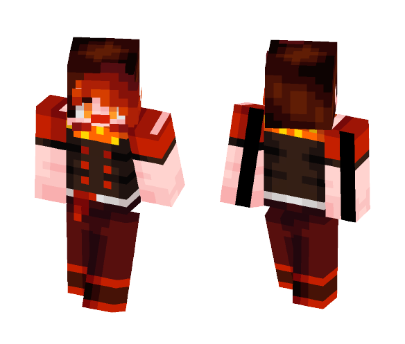 Biscotti ~ Pumpkin Panic! - Male Minecraft Skins - image 1