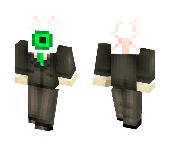 Septiceye Sam In Suit(THE LOGO) - Interchangeable Minecraft Skins - image 1