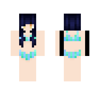 Luna - Love~Love Paradise Swimsuit - Female Minecraft Skins - image 2