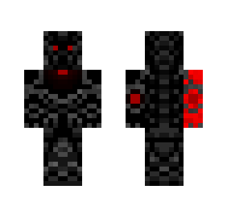 Red version of robot - Male Minecraft Skins - image 2