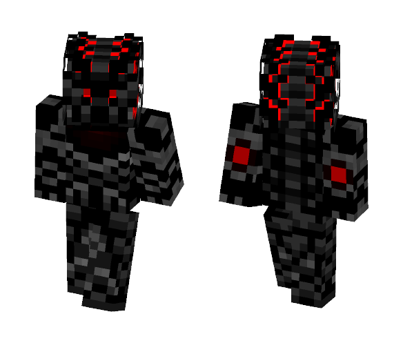 Red version of robot - Male Minecraft Skins - image 1