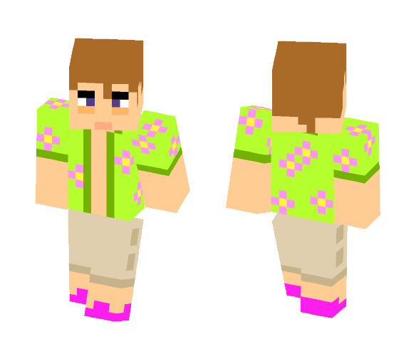 Obviously Stoned Guy - Male Minecraft Skins - image 1