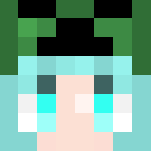 Creeper Girl Charged - Girl Minecraft Skins - image 3