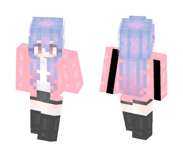 ❛❛ yay colours ❜❜ - Female Minecraft Skins - image 1