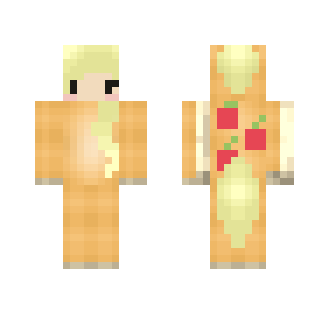 Applejack Onesie - Female Minecraft Skins - image 2