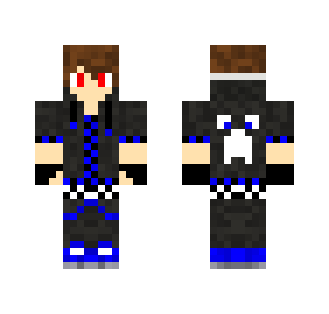 Male, Blue Hoodie - Male Minecraft Skins - image 2