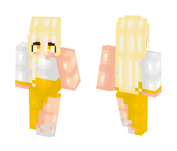 Silver Gold - Female Minecraft Skins - image 1