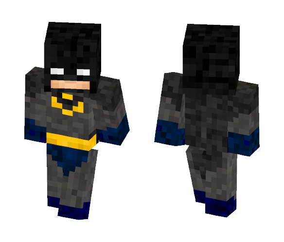Batman (Dick Grayson) - Batman Minecraft Skins - image 1