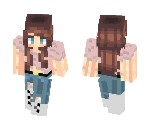 Casual Girl (Read Description) - Girl Minecraft Skins - image 1