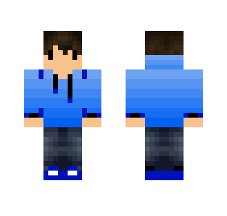 Blue boy chibi - Boy Minecraft Skins - image 2