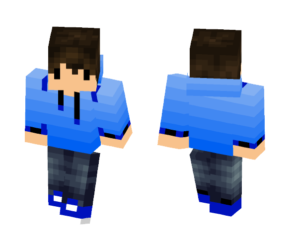Blue boy chibi - Boy Minecraft Skins - image 1