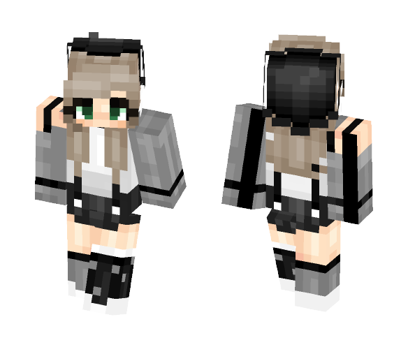 In The Name of Gray - Female Minecraft Skins - image 1